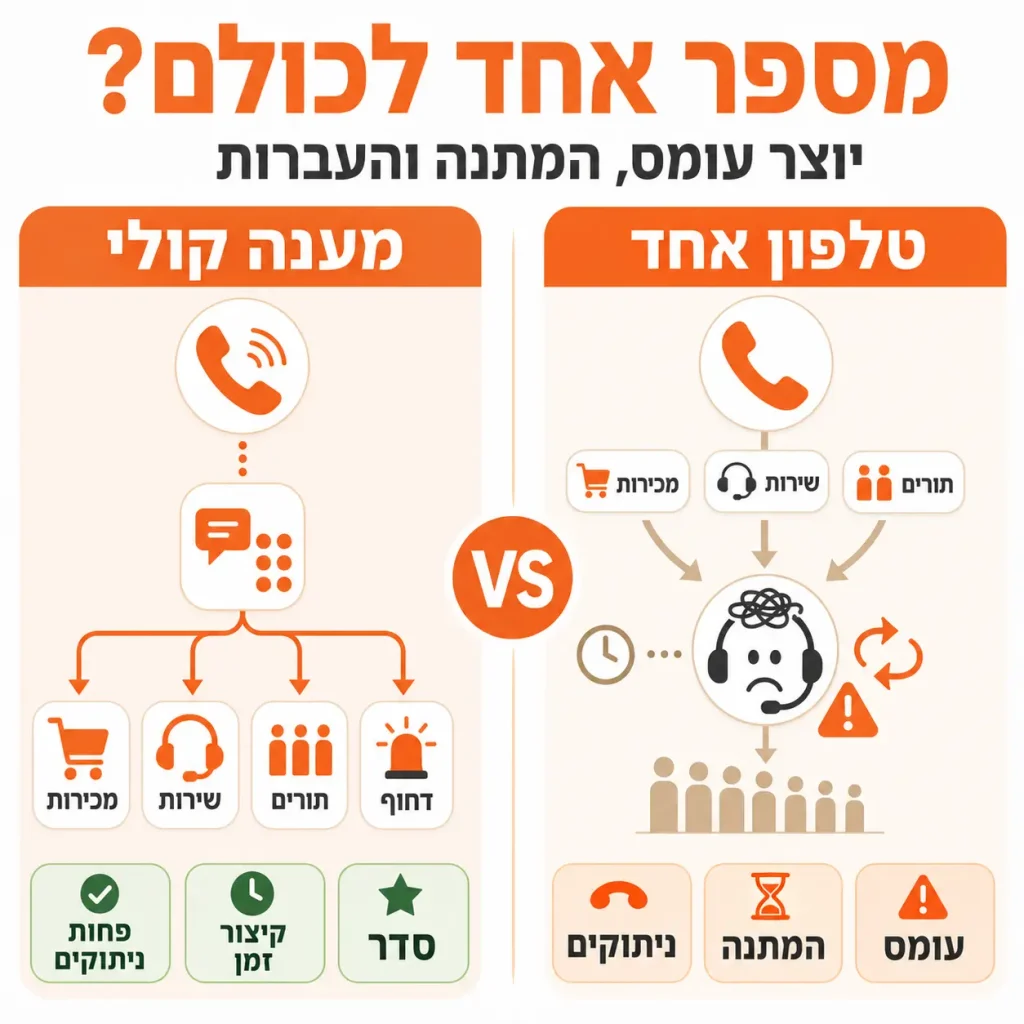 מענה קולי אינטרקטיבי | אינפוגרפיקה